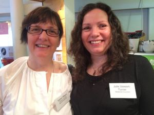 Councillors Karen Allison and Julie Stewart-Turner